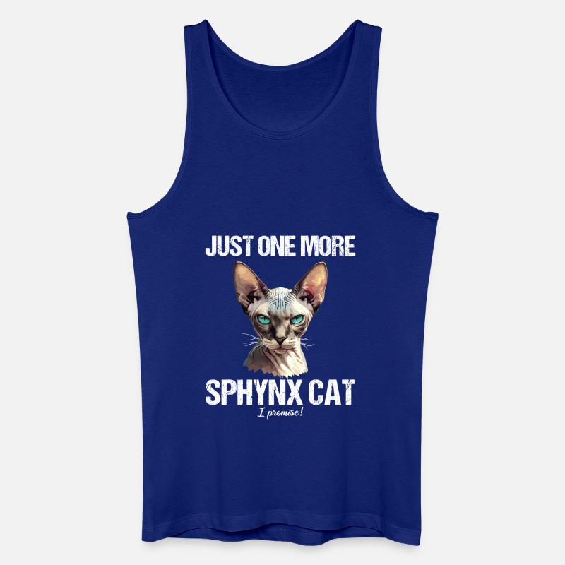 Sphynx Kätzchen Sphynx Katze - Männer Bio Tank Top - Königsblau
