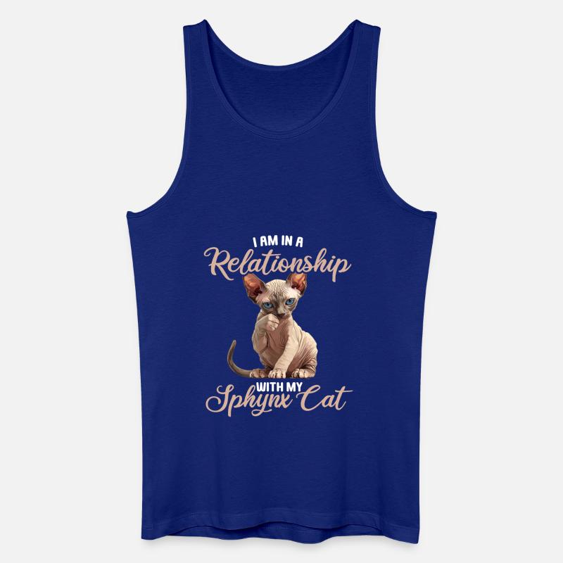 Sphynx Kätzchen Sphynx Katze - Männer Bio Tank Top - Königsblau
