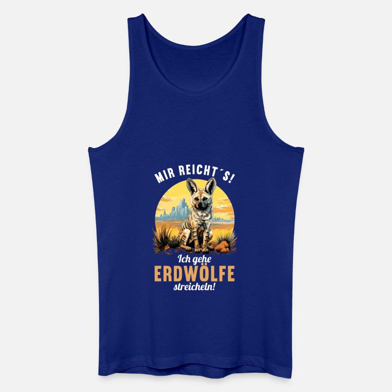 Erdwölfe Erdwolf - Männer Bio Tank Top - Königsblau