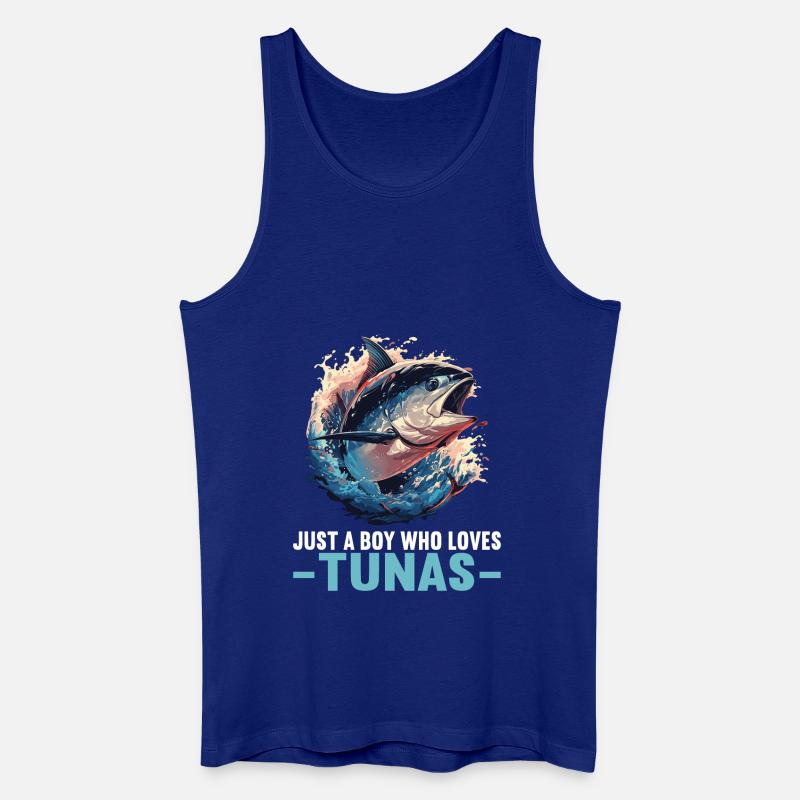Tuna Thunfische Thunfisch - Männer Bio Tank Top - Königsblau