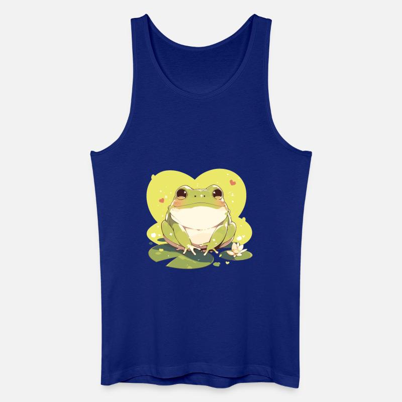 Toad Kröten Kröte - Männer Bio Tank Top - Königsblau
