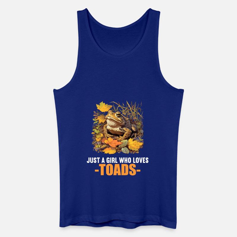 Toad Kröten Kröte - Männer Bio Tank Top - Königsblau
