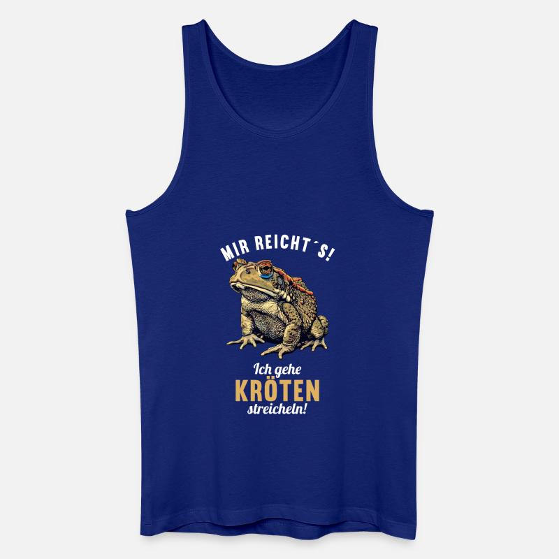 Crapaud crapaud crapaud - Débardeur bio Homme - bleu roi