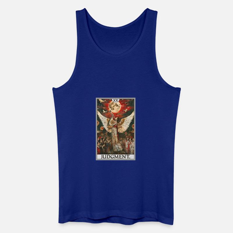 Tarotkarten Tarotkarte 20 Judgment Gericht - Männer Bio Tank Top - Königsblau