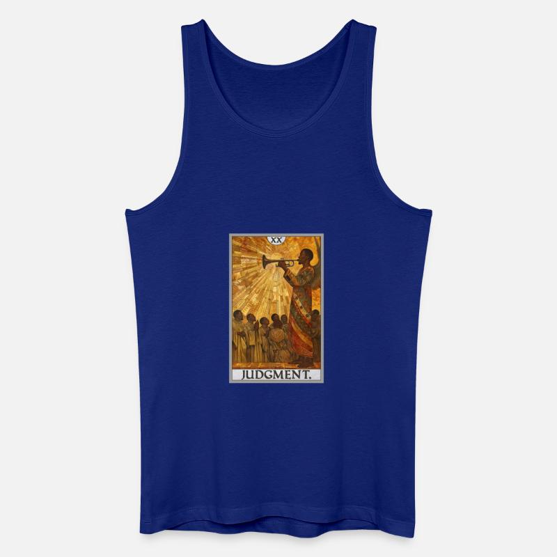 Tarotkarten Tarotkarte 20 Judgment Gericht - Männer Bio Tank Top - Königsblau