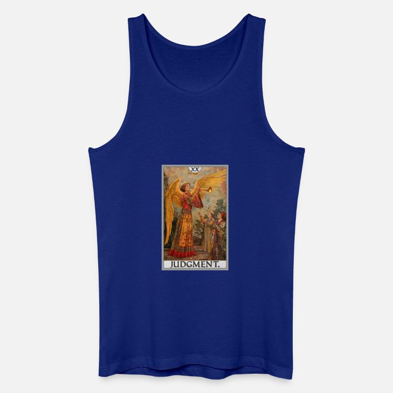 Tarotkarten Tarotkarte 20 Judgment Gericht - Männer Bio Tank Top - Königsblau