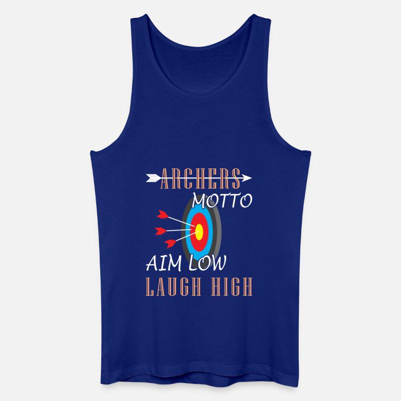 Bogenschießen Bogenschütze - Männer Bio Tank Top - Königsblau