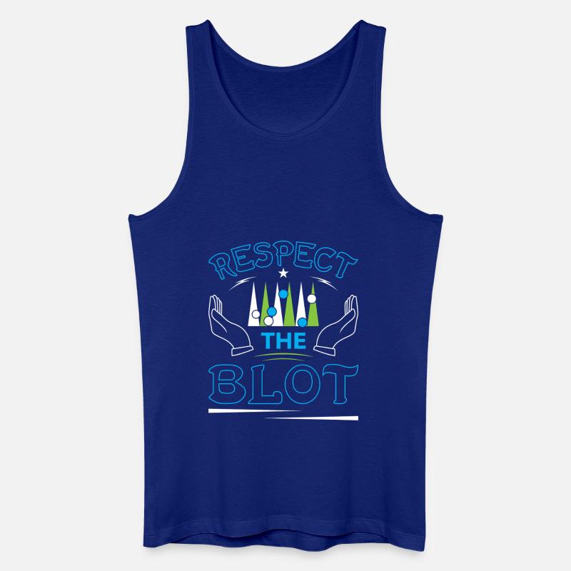 Backgammon Spiel - Männer Bio Tank Top - Königsblau