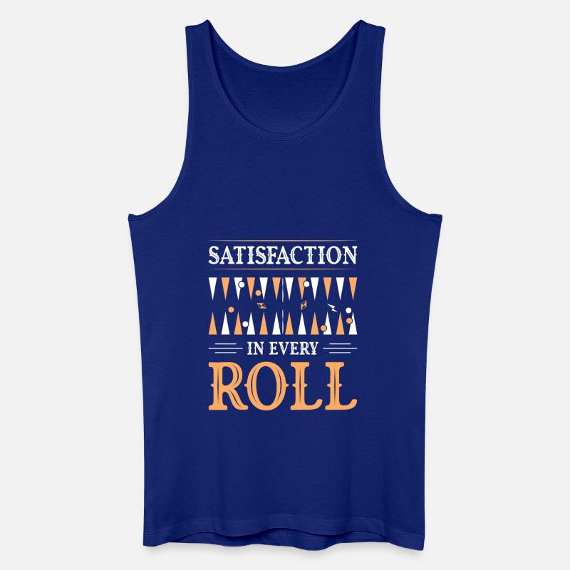 Backgammon Spiel - Männer Bio Tank Top - Königsblau