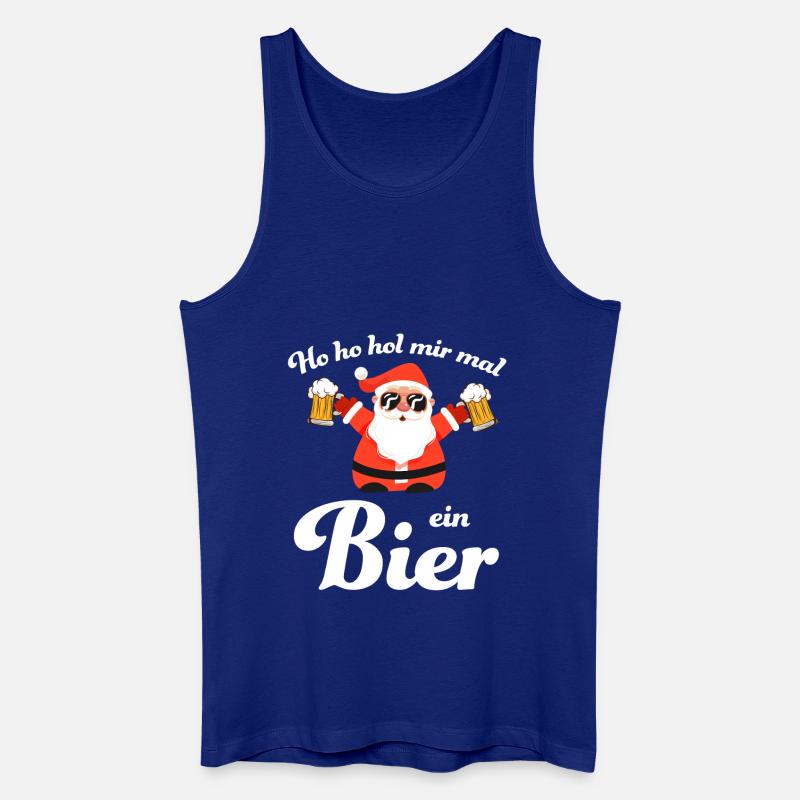 bier10 Zeichenfläche 1 - Männer Bio Tank Top - Königsblau