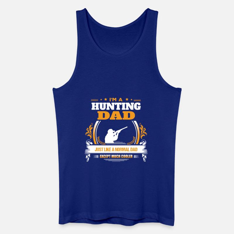 Jagd-Vati-Hemd-Geschenk-Idee - Männer Bio Tank Top - Königsblau