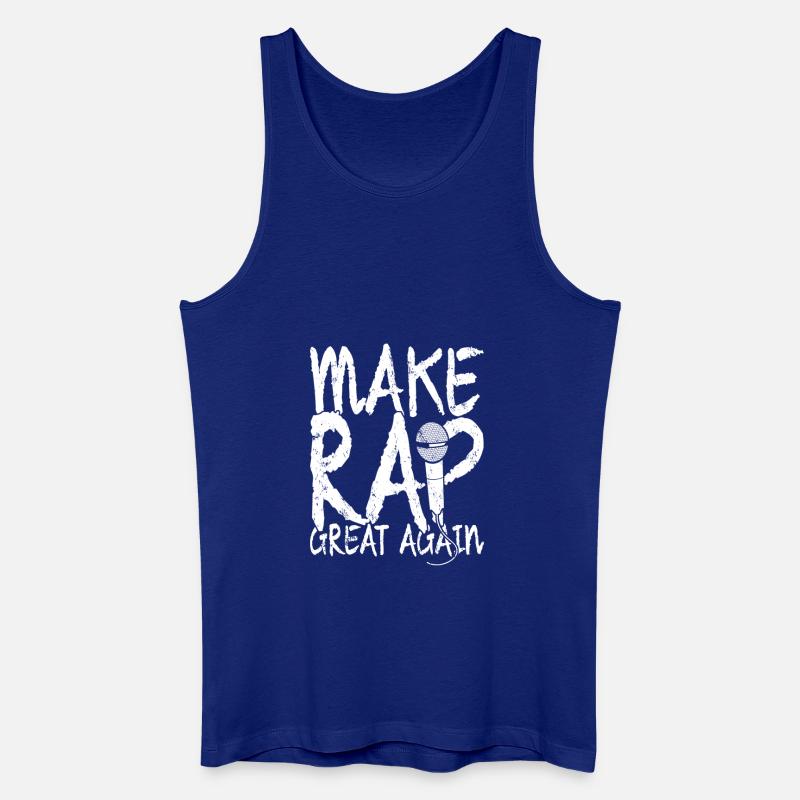 MAKE RAP GREAT AGAIN - Männer Bio Tank Top - Königsblau