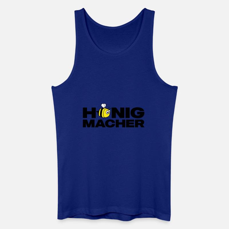Honigmacher - Männer Bio Tank Top - Königsblau