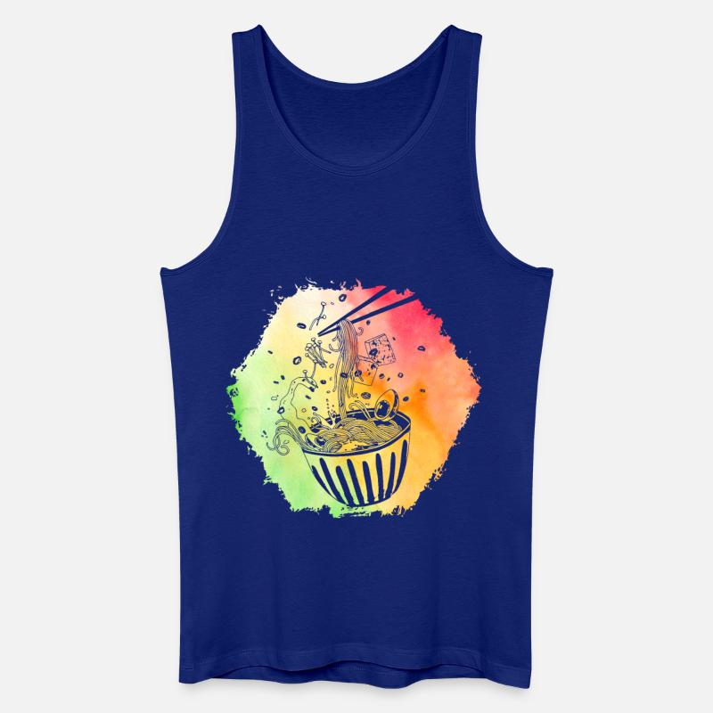 Ramen - Männer Bio Tank Top - Königsblau