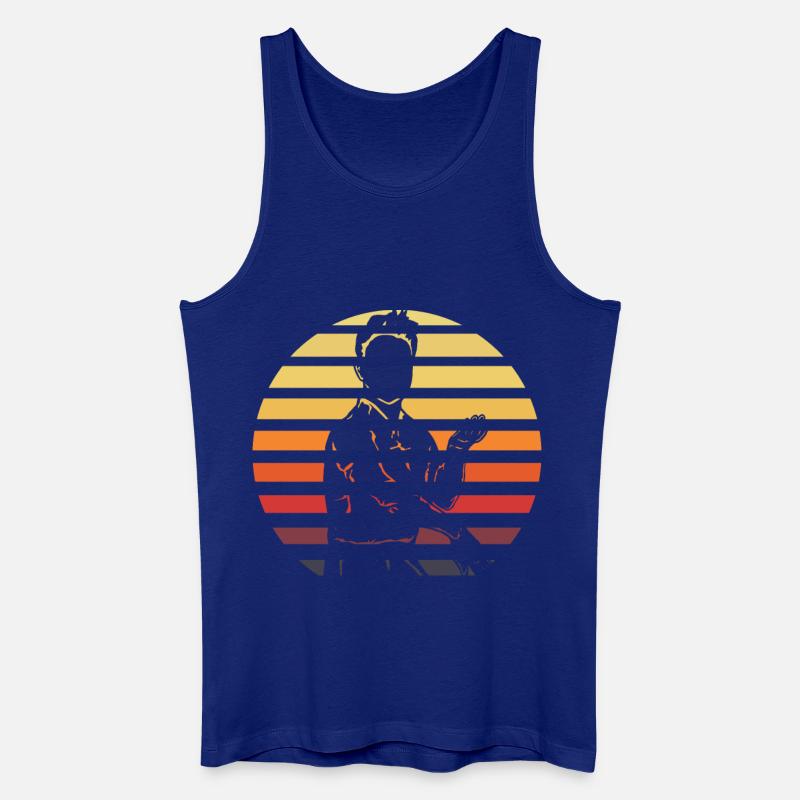 Wing Chun - Männer Bio Tank Top - Königsblau