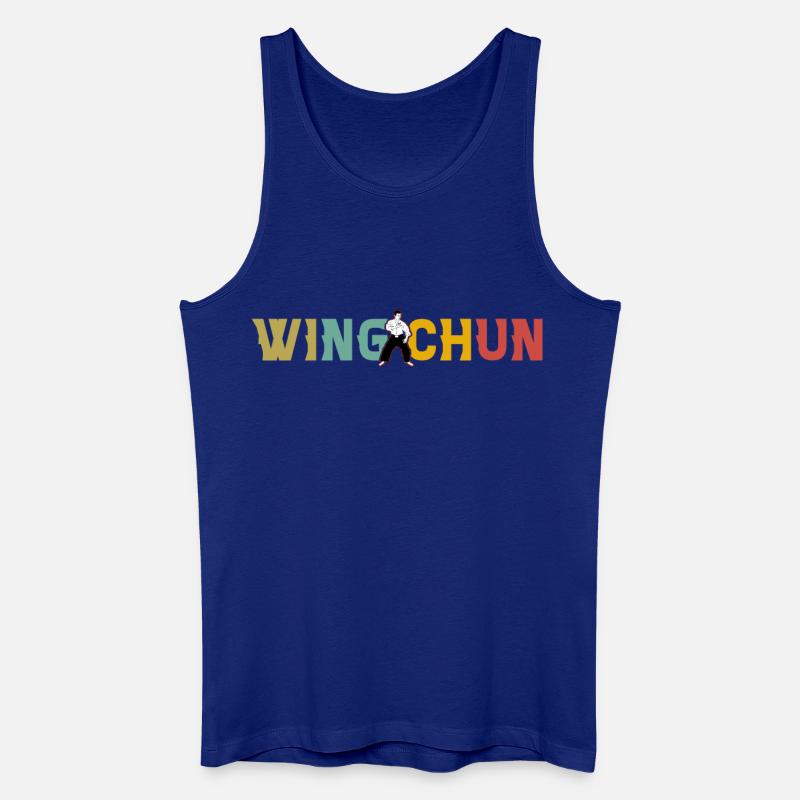 Wing Chun - Männer Bio Tank Top - Königsblau