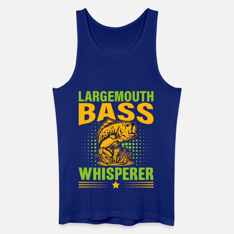 Forellenbarsch-Flüsterer - Männer Bio Tank Top - Königsblau