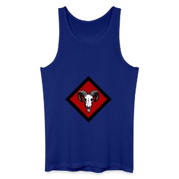 Gotland - Männer Bio Tank Top - Königsblau - Vorne