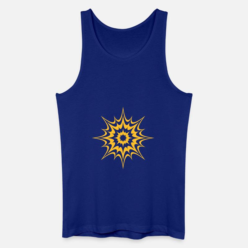 splash - Männer Bio Tank Top - Königsblau