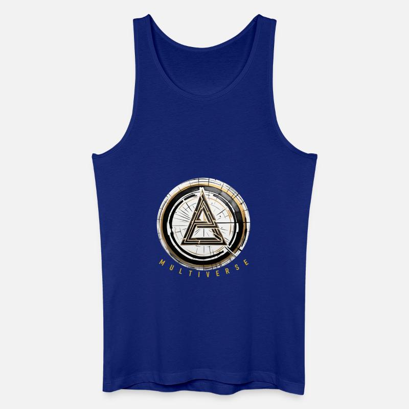 Multiversum - Männer Bio Tank Top - Königsblau