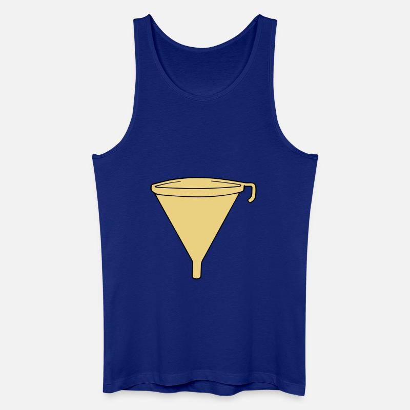 funell - Männer Bio Tank Top - Königsblau