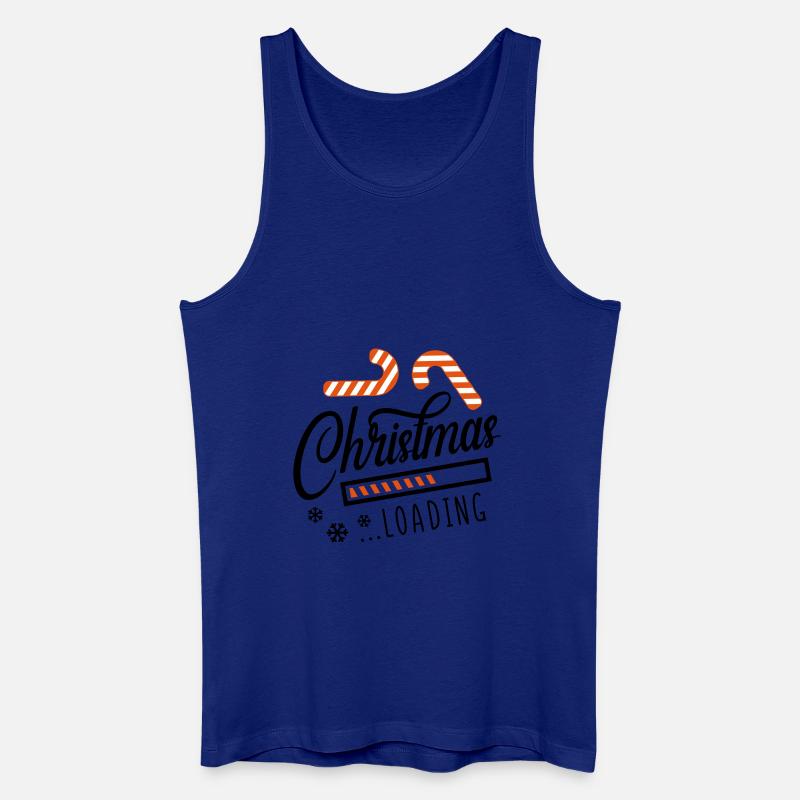 christmas loading - Männer Bio Tank Top - Königsblau