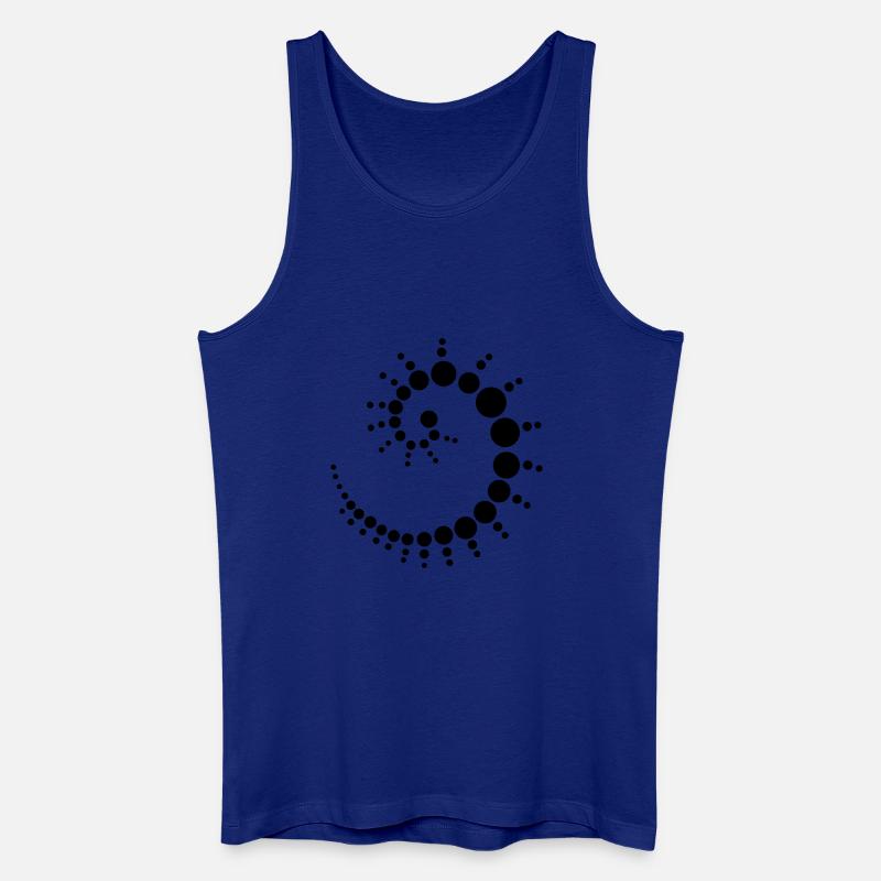 fossil - Männer Bio Tank Top - Königsblau