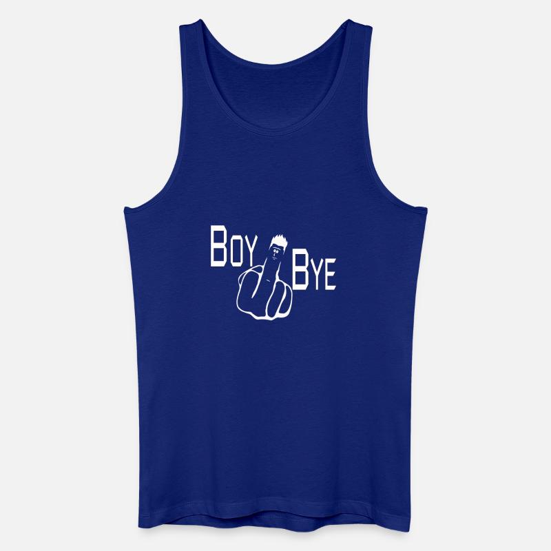 JUNGE BY - Männer Bio Tank Top - Königsblau