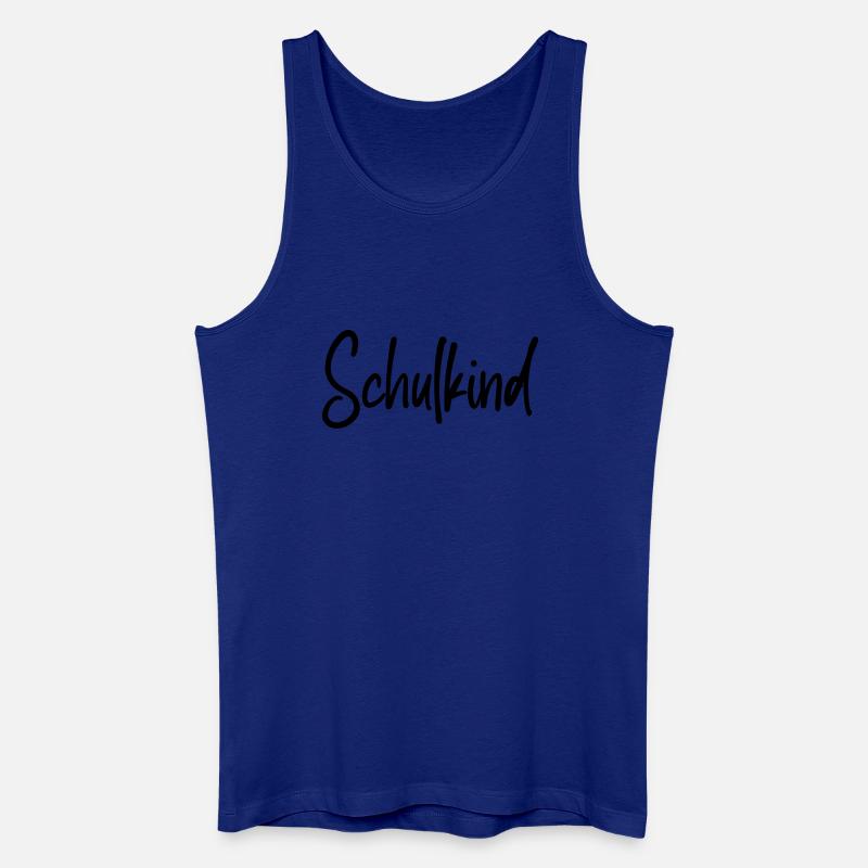 Schulkind - Einschulung Erstklässler - Männer Bio Tank Top - Königsblau