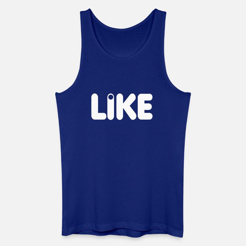 LIKE - Männer Bio Tank Top - Königsblau
