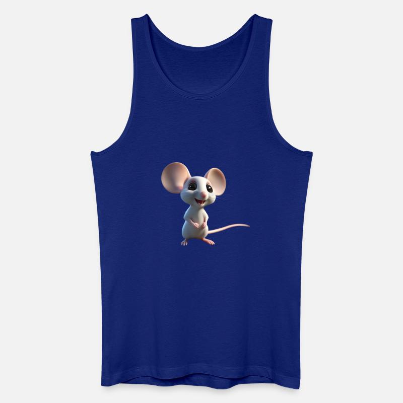 Mouse 2 - Männer Bio Tank Top - Königsblau