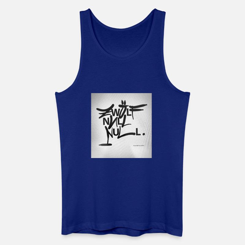 ZWÖLF_Null_Null - Männer Bio Tank Top - Königsblau