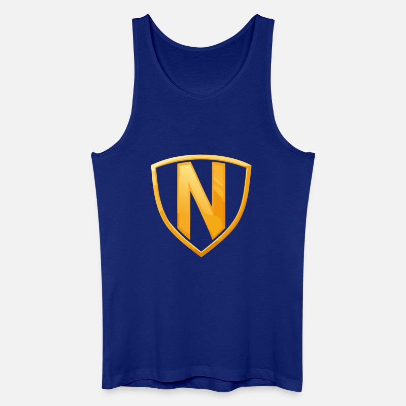 NERDY forever - NERDY HERO - Männer Bio Tank Top - Königsblau