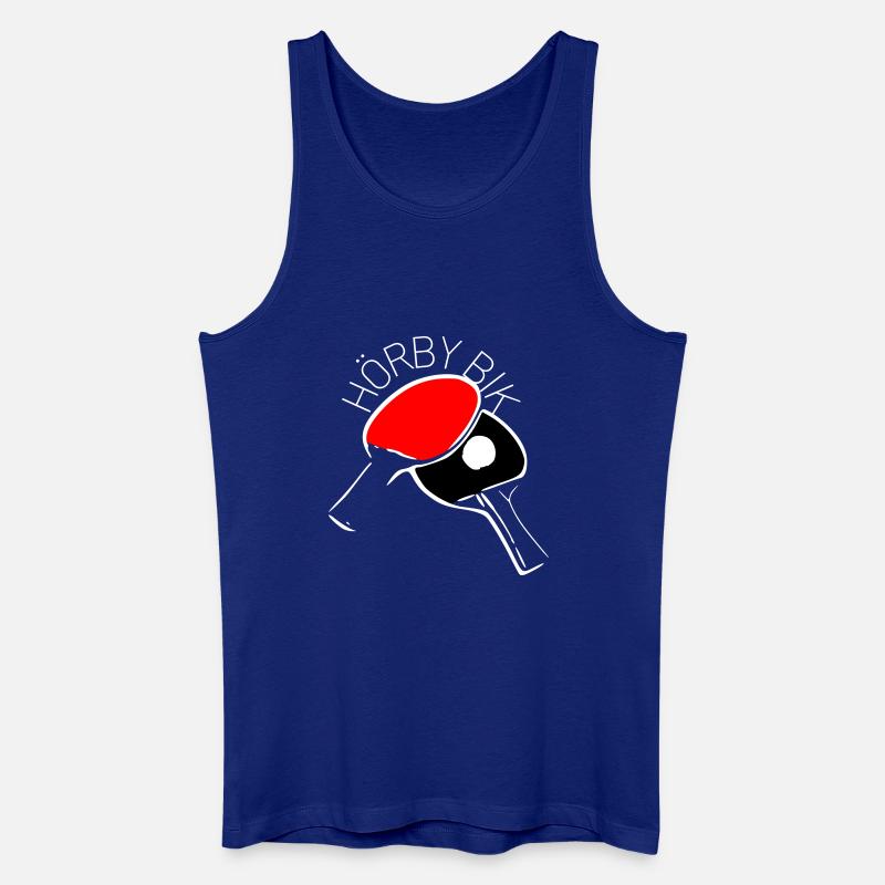 Horby_BIK_logga - Männer Bio Tank Top - Königsblau