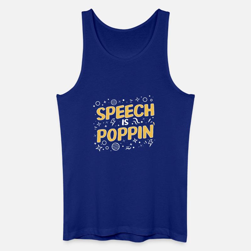 Logopäde Sprachpathologe SLP - Männer Bio Tank Top - Königsblau