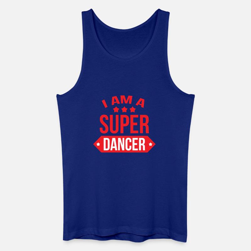 Ich bin eine großartige Tänzerin - Männer Bio Tank Top - Königsblau