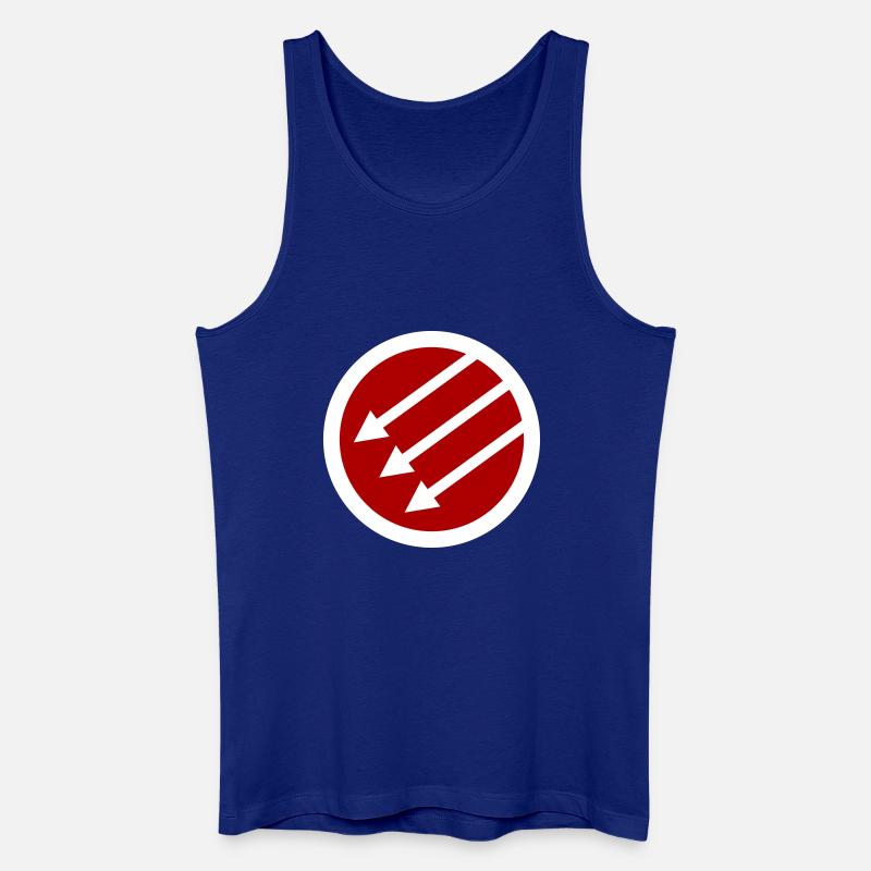 Iron Front / Eiserne Front / Järnfronten - Männer Bio Tank Top - Königsblau
