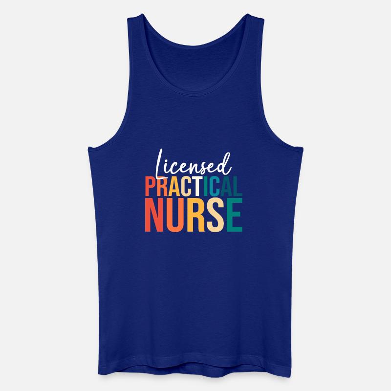 Krankenpfleger Krankenpflegerin Krankenschwester - Männer Bio Tank Top - Königsblau