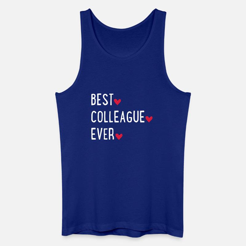 Bester Kollege der Welt - Männer Bio Tank Top - Königsblau