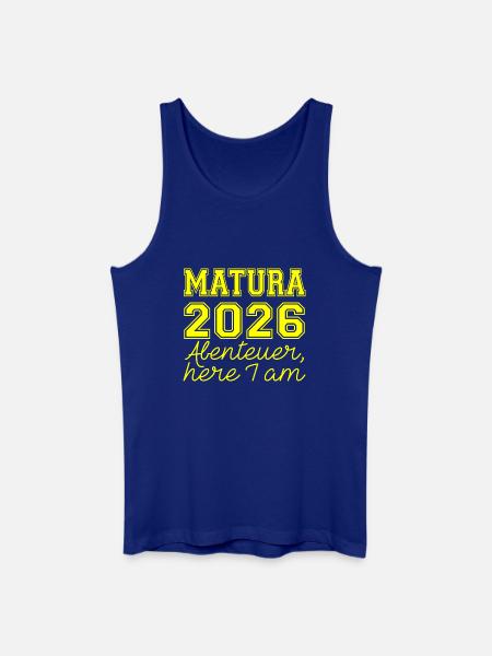 Matura 2026 Spruch - Men’s Organic Tank Top - royal blue