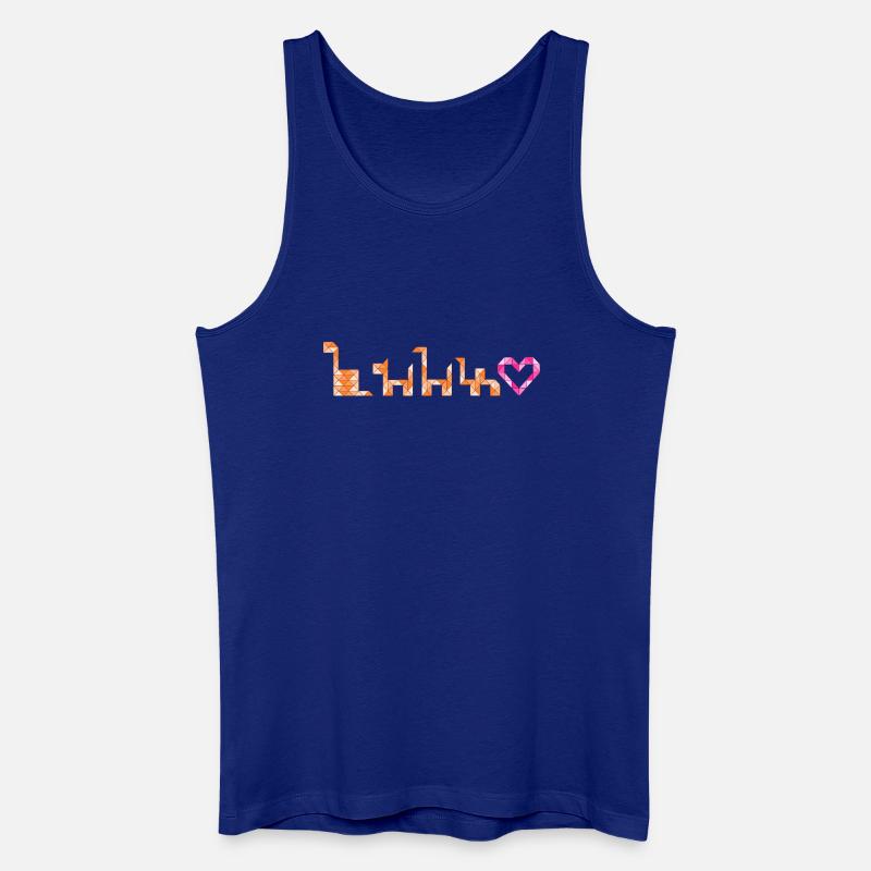 Triangle Creatures – From Snake to Camel - Männer Bio Tank Top - Königsblau