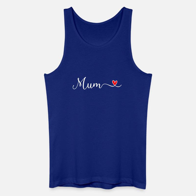 Mum - Männer Bio Tank Top - Königsblau