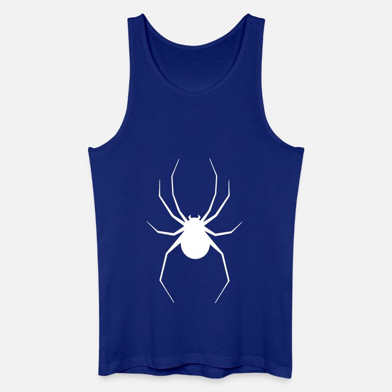 Spinne - Männer Bio Tank Top - Königsblau
