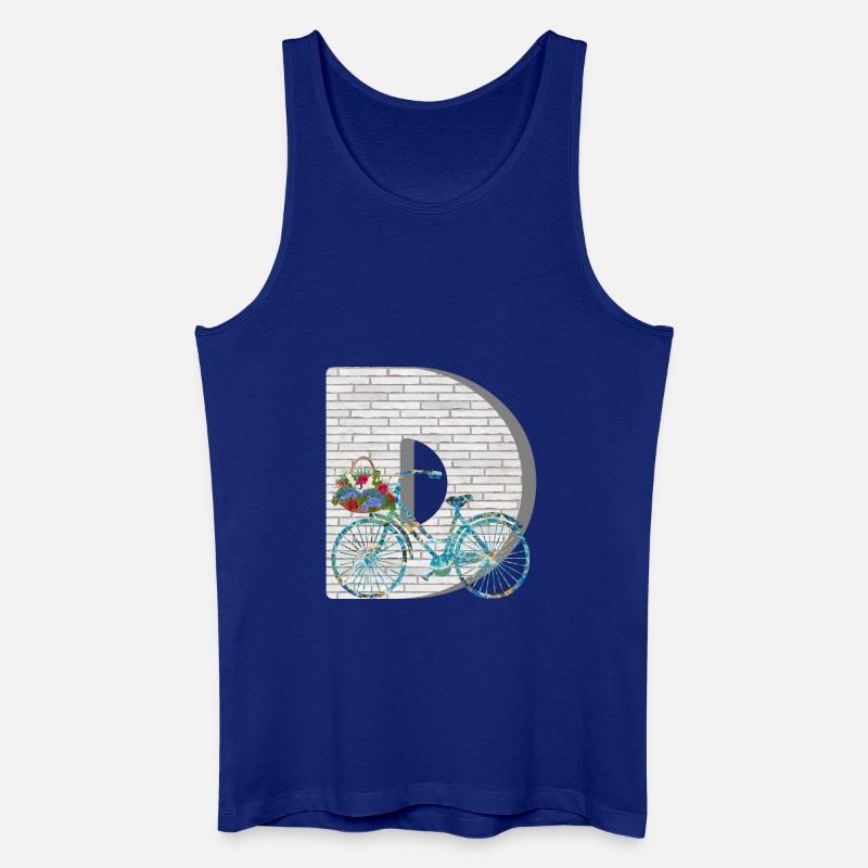 fahrrad e 100 d - Männer Bio Tank Top - Königsblau