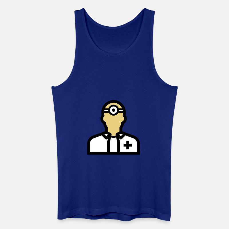 Pflegepersonal, Krankenpfleger, Pfleger, Arzt, - Männer Bio Tank Top - Königsblau