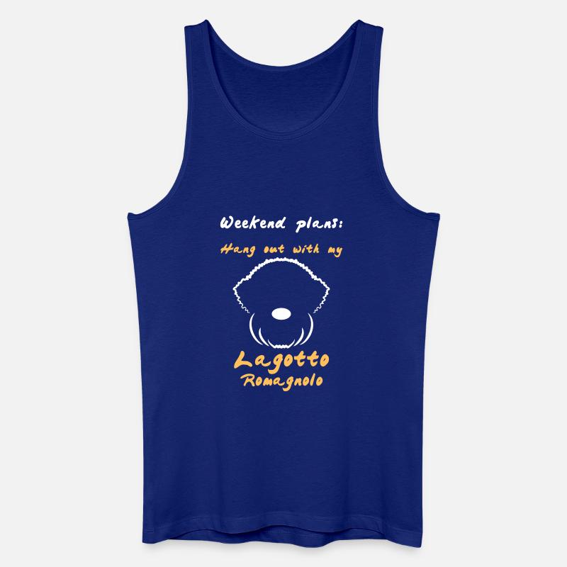 Weekend 2 - Männer Bio Tank Top - Königsblau