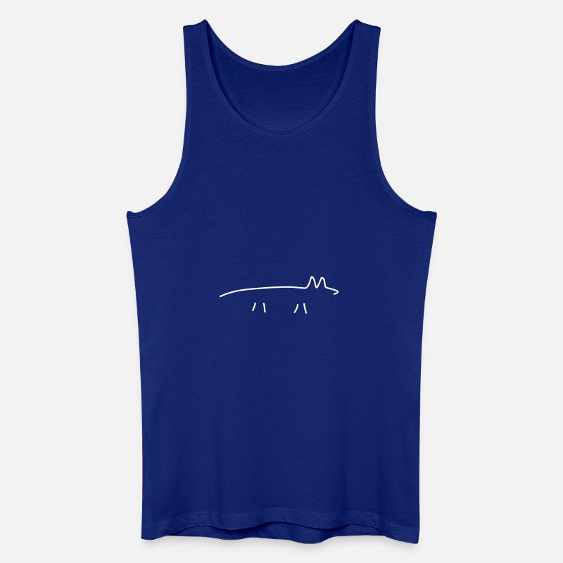 Fuchs - Männer Bio Tank Top - Königsblau