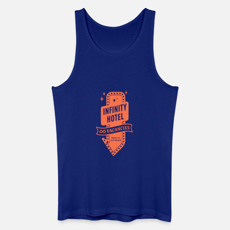 Infinity Hotel - Männer Bio Tank Top - Königsblau