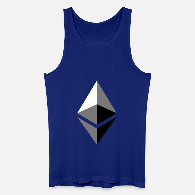 etherium ether ETH - Männer Bio Tank Top - Königsblau