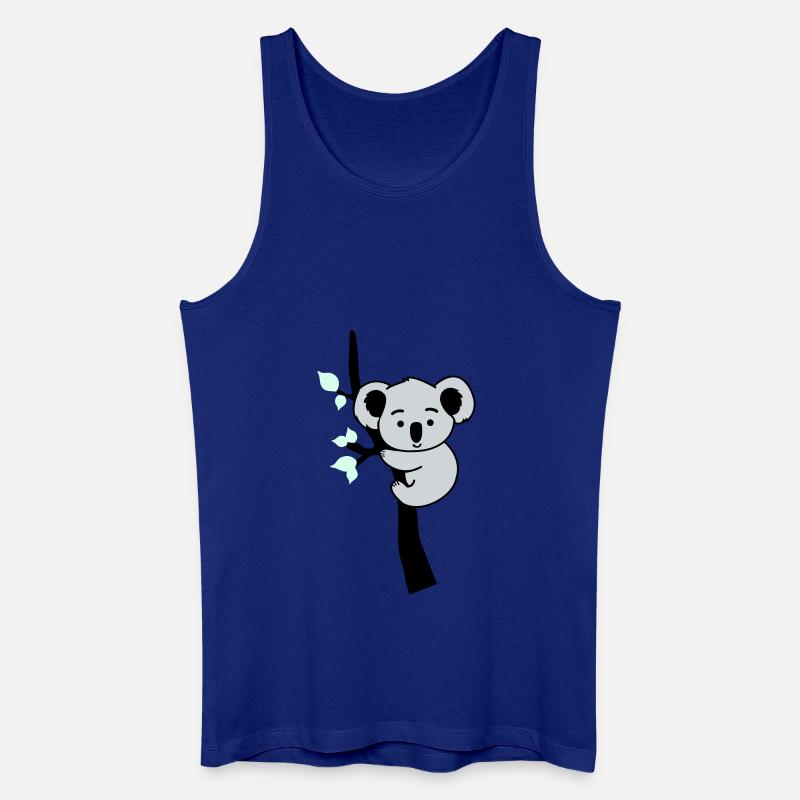koalabär comic baum - Männer Bio Tank Top - Königsblau